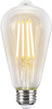 LIT-PaTH LED Edison Light, Vintage Filament Bulb, ST64(ST19) 9W (60W Equivalent) 800 Lumen, Dimmable, 2700K, E26 Base, 6-Pack
