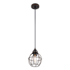 LIT-PaTH Pendant Lighting Fixture for Kitchen and Dining Room, Hanging Ceiling Lighting Fixture, E26 Medium Base, Metal Construction with Oil Rubbed Bronze Finish, Bulb not Included, 1-Pack